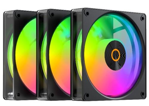 Купить Комплект вентиляторов Ocypus Gamma F12 Elite ARGB [Gamma-F12-BK3AM00E-GL] черный  5632329. Характеристики, отзывы и цены в Донецке
