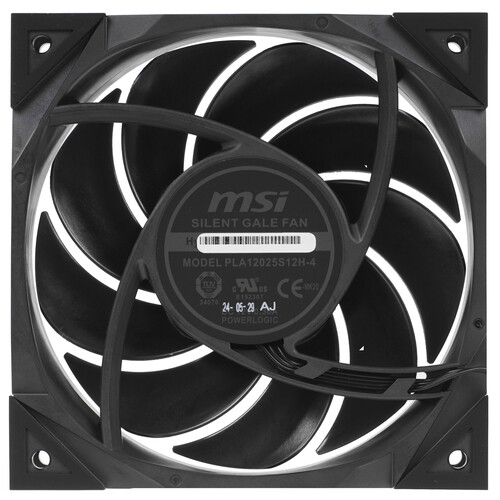Купить Вентилятор MSI MEG SILENT GALE P12  черный  5493835. Характеристики, отзывы и цены в Донецке