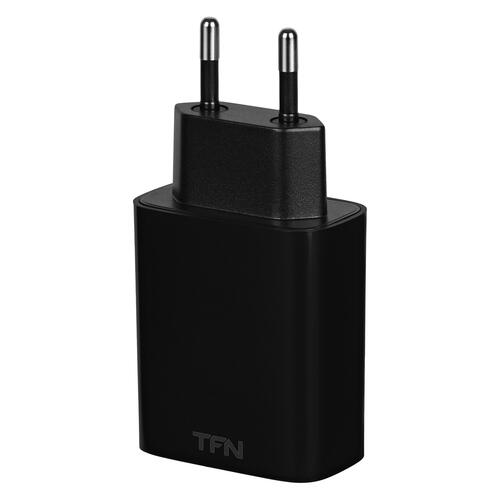 Купить Сетевое зарядное устройство TFN RAPID Type-C PD 20W черный  5367354. Характеристики, отзывы и цены в Донецке