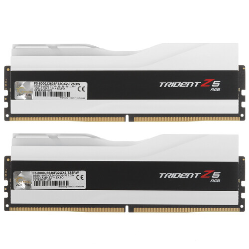 Купить Оперативная память G.Skill Trident Z5 RGB [F5-6000J3636F32GX2-TZ5RW] 64 ГБ  5616398. Характеристики, отзывы и цены в Донецке
