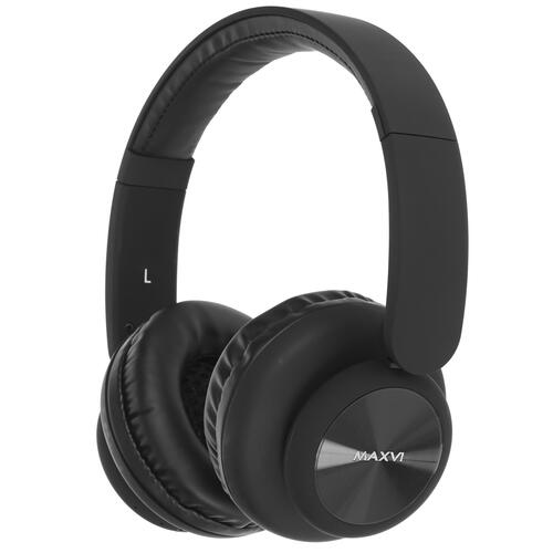 Купить Беспроводные/проводные наушники Maxvi MHF-200BT черный  9080953. Характеристики, отзывы и цены в Донецке