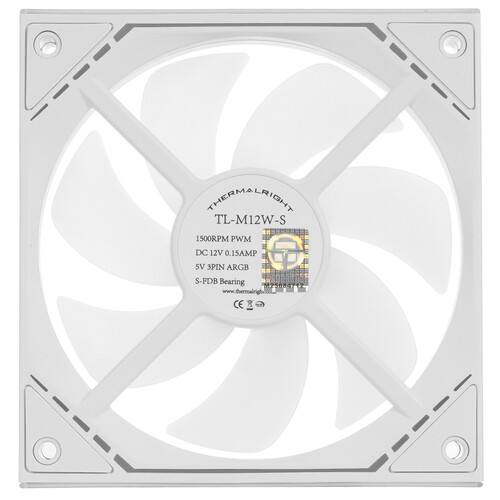Купить Вентилятор Thermalright TL-M12W-S  белый  5615255. Характеристики, отзывы и цены в Донецке