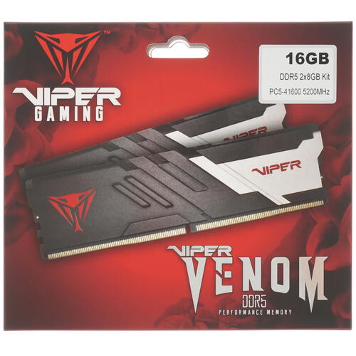 Купить Оперативная память Patriot Viper Venom [PVV516G520C36K] 16 ГБ  5012334. Характеристики, отзывы и цены в Донецке