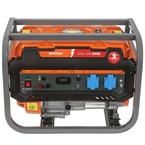 Купить Электрогенератор   бензиновый Кратон GG-3300  9057755. Характеристики, отзывы и цены в Донецке