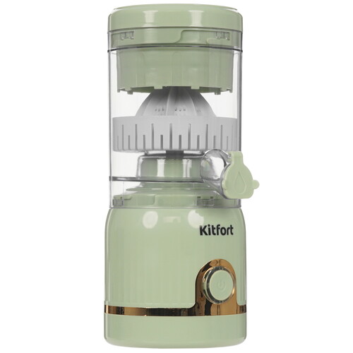 Купить Соковыжималка электрическая Kitfort КТ-1171 зеленый  9277565. Характеристики, отзывы и цены в Донецке