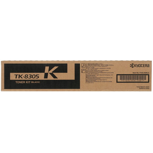 Купить Тонер-картридж лазерный Kyocera TK-8305K черный, с чипом  0186716. Характеристики, отзывы и цены в Донецке