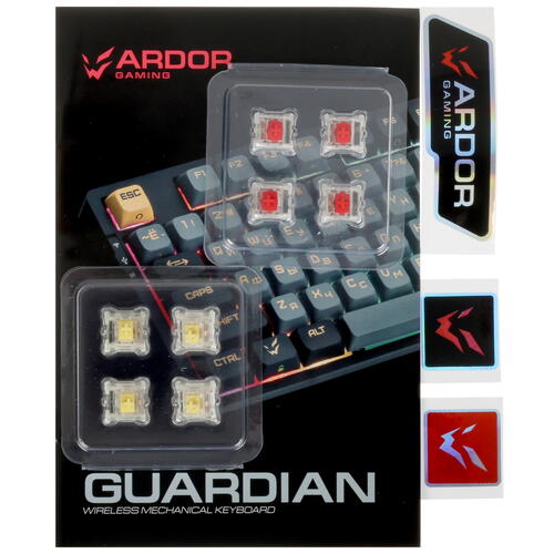 Купить Клавиатура  проводная + беспроводная ARDOR GAMING Guardian  5415858. Характеристики, отзывы и цены в Донецке