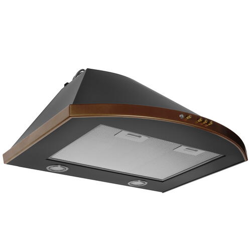 Купить Вытяжка каминная Elikor Сигма 60П-650-К3Д черный/коричневый  1222435. Характеристики, отзывы и цены в Донецке