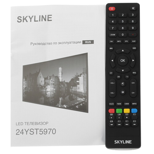 Купить Телевизор Skyline 24YST5970 черный  5353065. Характеристики, отзывы и цены в Донецке