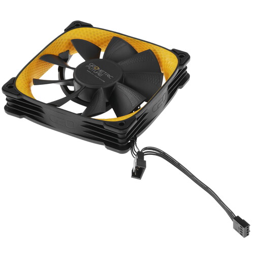 Купить Вентилятор Geometric Future Squama 2505BY Single Pack [1F2505Y112000] желтый  5615559. Характеристики, отзывы и цены в Донецке