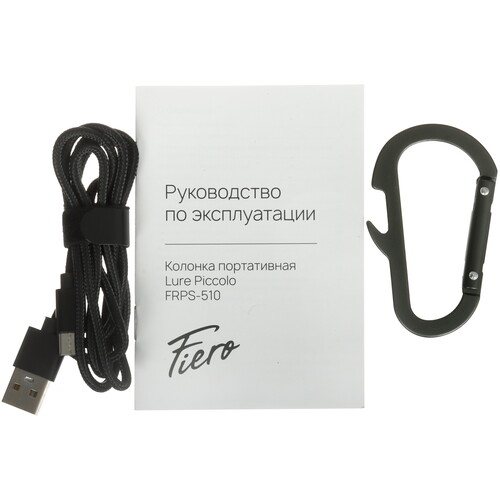Купить Портативная колонка Fiero Lure Piccolo FRPS-510, черный  9153809. Характеристики, отзывы и цены в Донецке