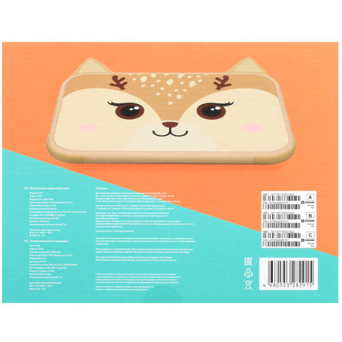 Купить 8" Планшет KENSHI Kids H20 LTE 64 ГБ бежевый  9015787. Характеристики, отзывы и цены в Донецке