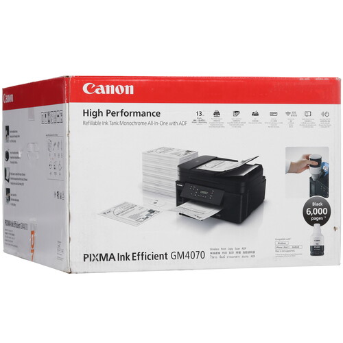 Купить МФУ струйное Canon PIXMA GM4070  5468178. Характеристики, отзывы и цены в Донецке