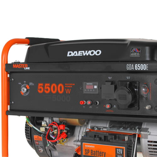 Купить Электрогенератор   бензиновый Daewoo GDA 6500E  1097882. Характеристики, отзывы и цены в Донецке