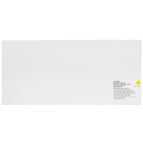 Купить Картридж лазерный Retech SP C250E 407546 желтый, с чипом  9985682. Характеристики, отзывы и цены в Донецке