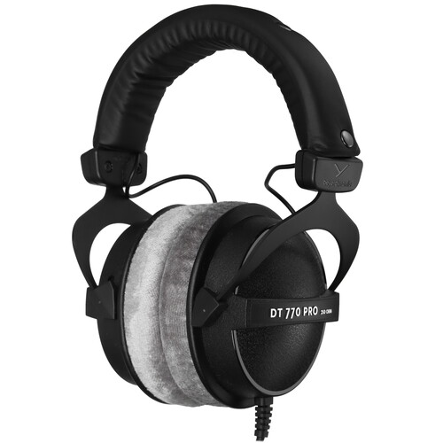 Купить Проводные наушники Beyerdynamic DT 770 PRO 250 Ohm черный  5430135. Характеристики, отзывы и цены в Донецке