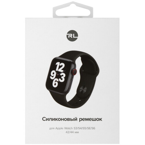 Купить Ремешок Red Line для Apple Watch 42/ 44/ 45mm черный  5608013. Характеристики, отзывы и цены в Донецке