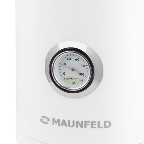 Купить Электрочайник MAUNFELD MFK-6311W белый  9948823. Характеристики, отзывы и цены в Донецке