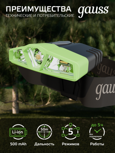 Купить Фонарь Gauss GFL406  9174972. Характеристики, отзывы и цены в Донецке
