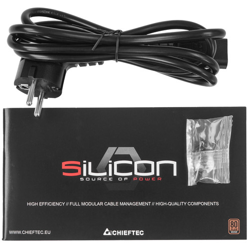 Купить Блок питания Chieftec Silicon 650W [SLC-650C] черный  1369924. Характеристики, отзывы и цены в Донецке