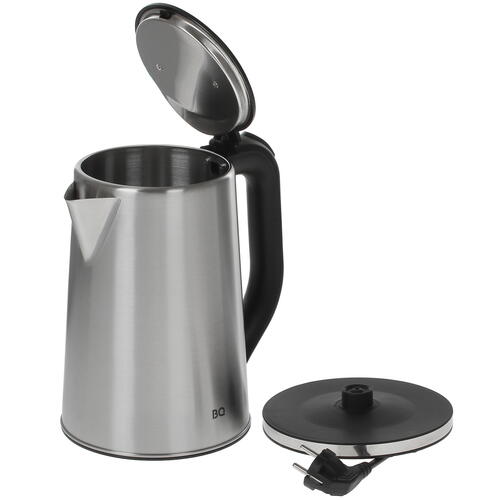 Купить Электрочайник BQ KT1721S серебристый  5368802. Характеристики, отзывы и цены в Донецке