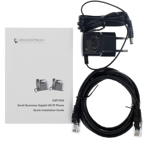 Купить Телефон VoIP Grandstream GXP1630 черный  1197759. Характеристики, отзывы и цены в Донецке