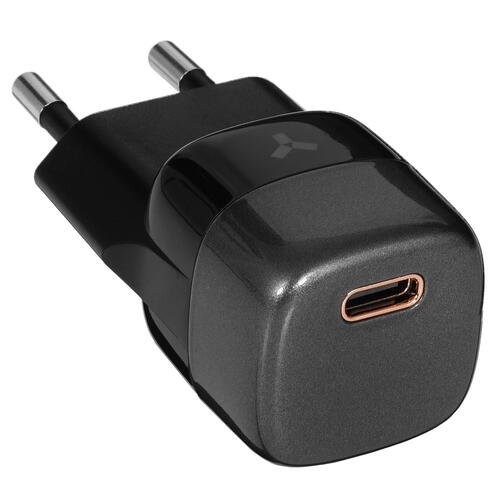 Купить Сетевое зарядное устройство Accesstyle Grape 20WC черный  5082998. Характеристики, отзывы и цены в Донецке
