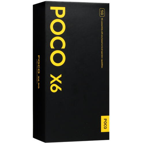 Купить 6.67" Смартфон POCO X6 256 ГБ белый  5441629. Характеристики, отзывы и цены в Донецке