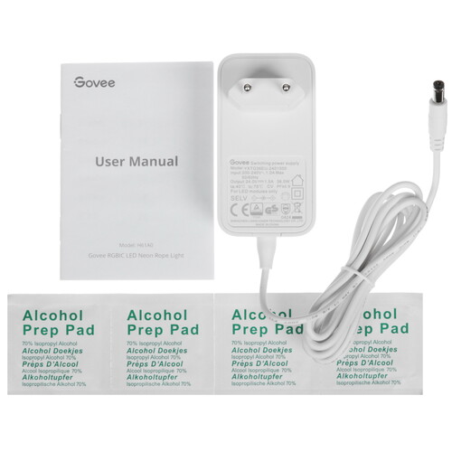 Купить Умная неоновая лента Govee RGBIC H61A03D1 RGBIC, 3 м  5488150. Характеристики, отзывы и цены в Донецке