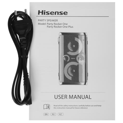 Купить Портативная аудиосистема Hisense Party Rocker One, черный  5448555. Характеристики, отзывы и цены в Донецке