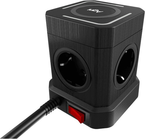 Купить Сетевой фильтр AGNI TP-VE4U5E-C-W черный  9289290. Характеристики, отзывы и цены в Донецке