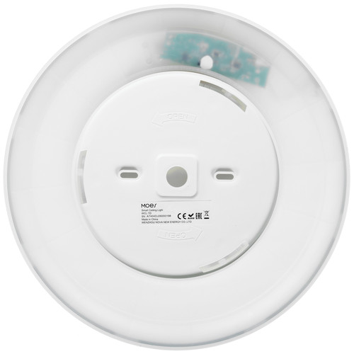 Купить Светильник настенно-потолочный Moes Smart WIFI Ceiling Light Ultrathin Energy-saving RGB Dimmable Lighting белый/белый  5608715. Характеристики, отзывы и цены в Донецке