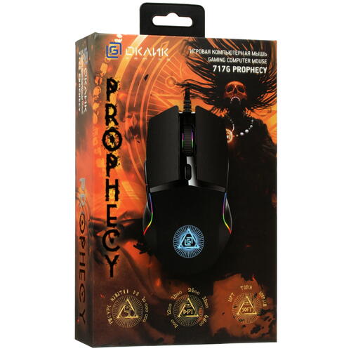 Купить Мышь проводная Oklick 717G PROPHECY  4899098. Характеристики, отзывы и цены в Донецке