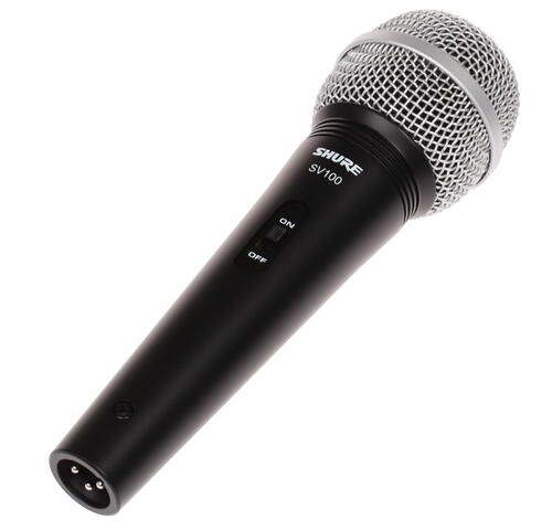 Купить Микрофон Shure SV100-A черный  1073552. Характеристики, отзывы и цены в Донецке
