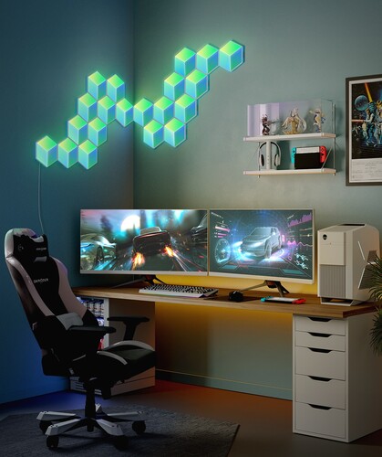 Купить Светодиодная панель Govee Glide Hexa Pro серый  5488153. Характеристики, отзывы и цены в Донецке