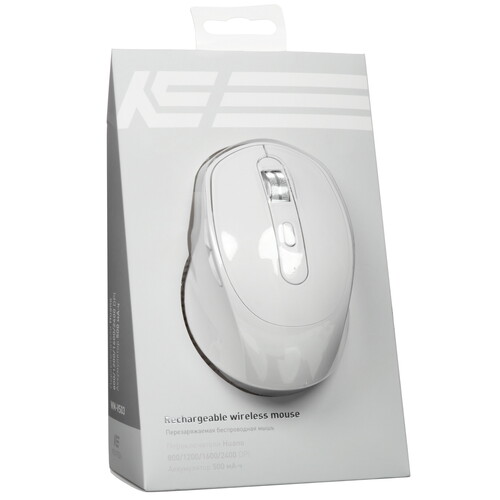 Купить Мышь беспроводная KEYRON WM-VS03  белый  5420038. Характеристики, отзывы и цены в Донецке