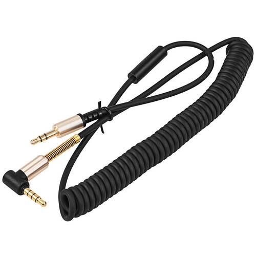 Купить Кабель   Hoco jack 3.5 мм - jack 3.5 мм черный  9238005. Характеристики, отзывы и цены в Донецке