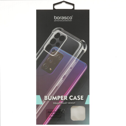 Купить Накладка  BoraSCO Bumper Case для Apple iPhone 17 Pro Max прозрачный  5637746. Характеристики, отзывы и цены в Донецке
