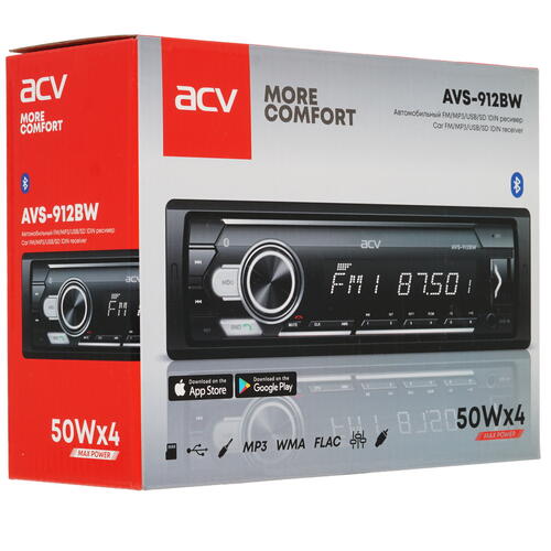Купить Автопроигрыватель ACV AVS-912BW  5332740. Характеристики, отзывы и цены в Донецке