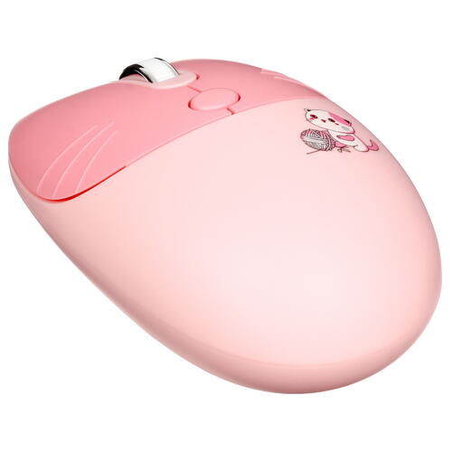 Купить Клавиатура+мышь беспроводная   DEXP Pink Cats розовый  5410019. Характеристики, отзывы и цены в Донецке