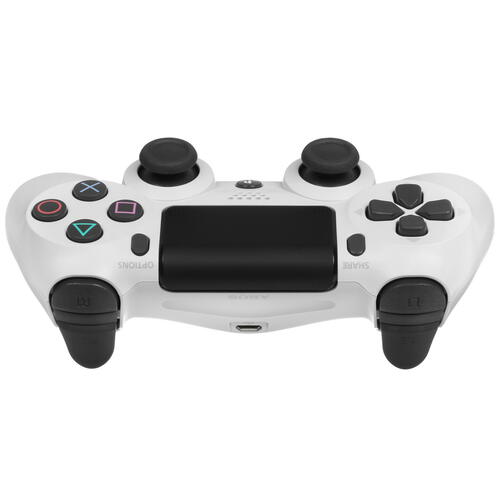 Купить Геймпад беспроводной PlayStation DualShock 4 (Ver.2) белый  5430475. Характеристики, отзывы и цены в Донецке