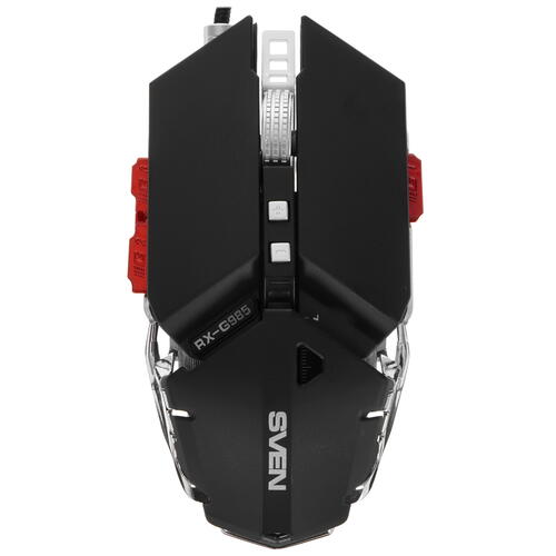 Купить Мышь проводная SVEN RX-G985 [SV-015992] черный  5000691. Характеристики, отзывы и цены в Донецке