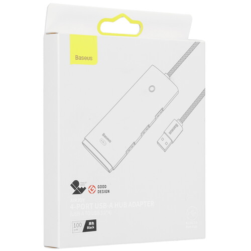 Купить USB-разветвитель Baseus Airjoy Series Round Box HUB  5488027. Характеристики, отзывы и цены в Донецке