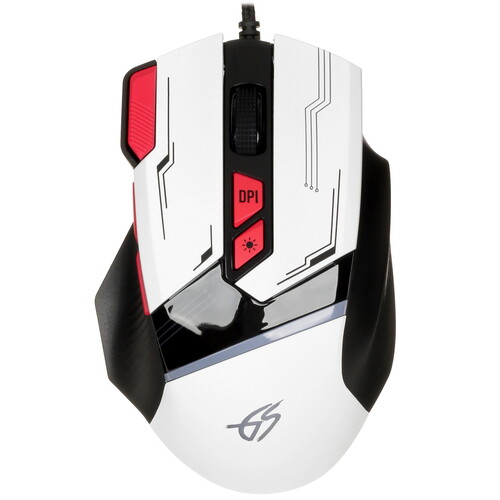 Купить Мышь проводная DEXP Armor  белый  9981938. Характеристики, отзывы и цены в Донецке