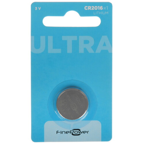 Купить Батарейка FinePower Ultra CR2016  5410533. Характеристики, отзывы и цены в Донецке