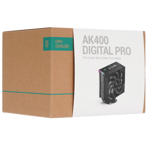 Купить Кулер для процессора DEEPCOOL AK400 DIGITAL PRO  черный  5496086. Характеристики, отзывы и цены в Донецке