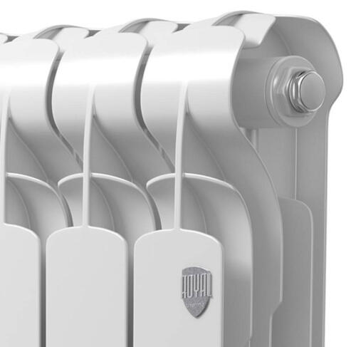 Купить Радиатор алюминиевый Royal Thermo НС-1295087 12 шт-секционный белый  9106590. Характеристики, отзывы и цены в Донецке