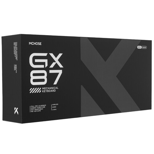 Купить Клавиатура проводная + беспроводная MCHOSE GX87 Max  9237330. Характеристики, отзывы и цены в Донецке