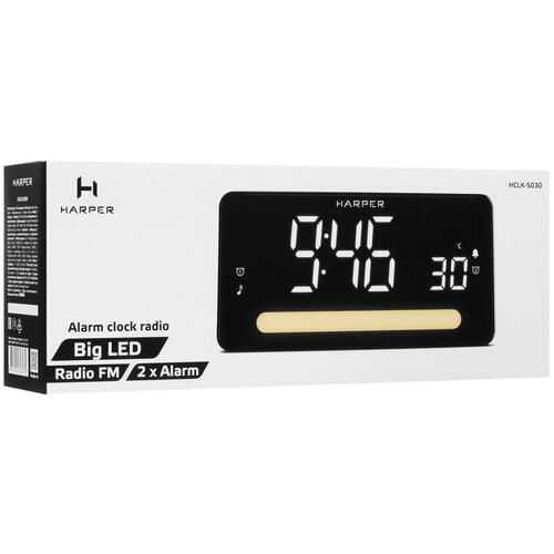 Купить Радиобудильник Harper HCLK-5030  9934787. Характеристики, отзывы и цены в Донецке