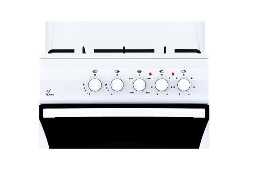 Купить Комбинированная плита Flama RK 2211 белый  5362869. Характеристики, отзывы и цены в Донецке